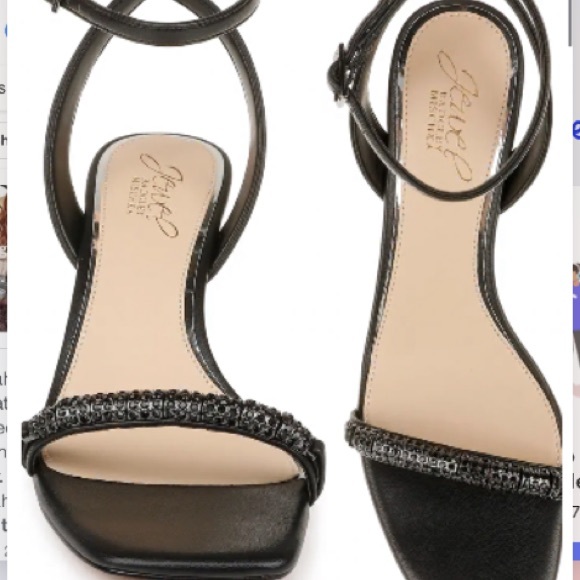 JEWEL BADGLEY MISCHKA Charisma Ankle Strap Sandal Size 8 - Picture 4 of 5